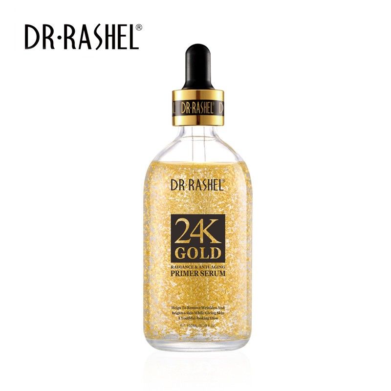 DR.Rashel 24K Gold Radiance & Anti Aging Primer Serum - 100ml