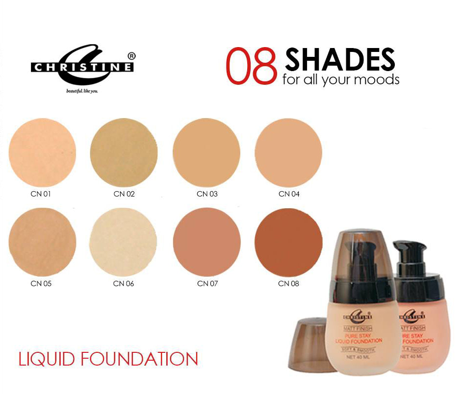 Christine Liquid Foundation 40ml