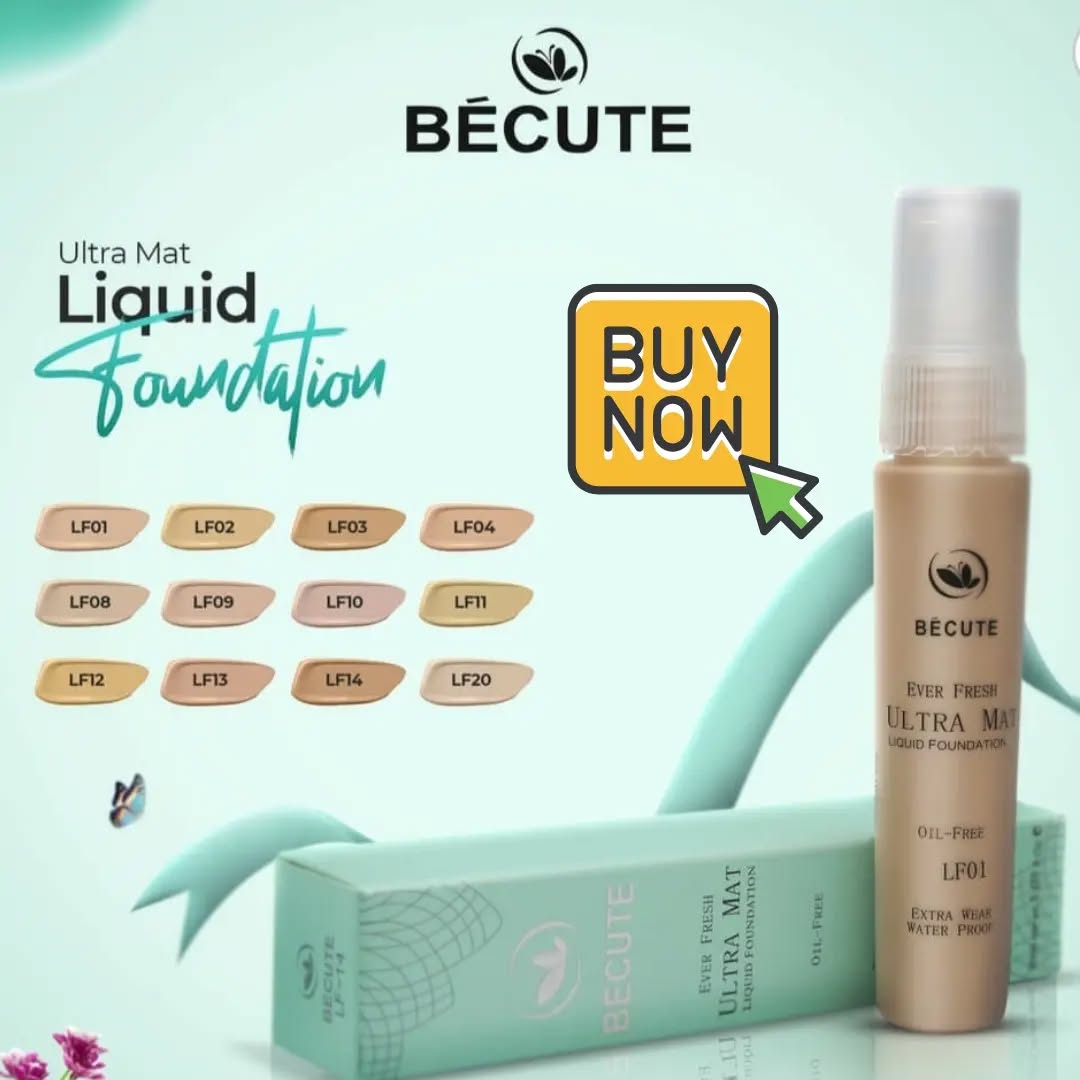 Becute Cosmetics Ultra Matt Liquid Foundation