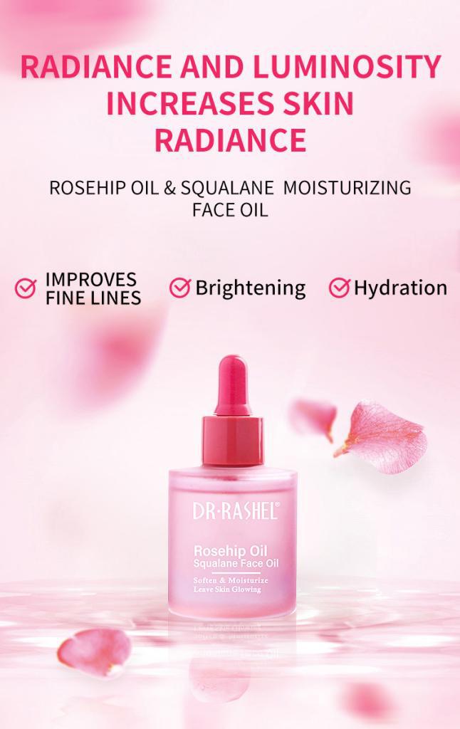 Dr Rashel - Rosehip Oil & Squalane Moisturizing Face Oil - 35ML