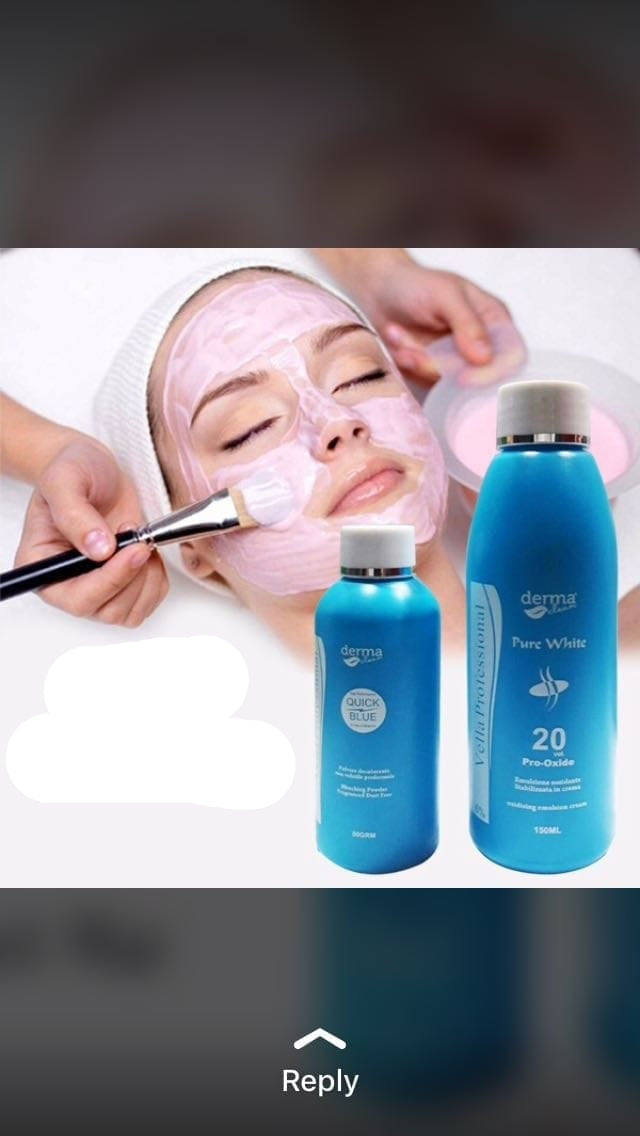 Derma Clean Pure White Bleach Set