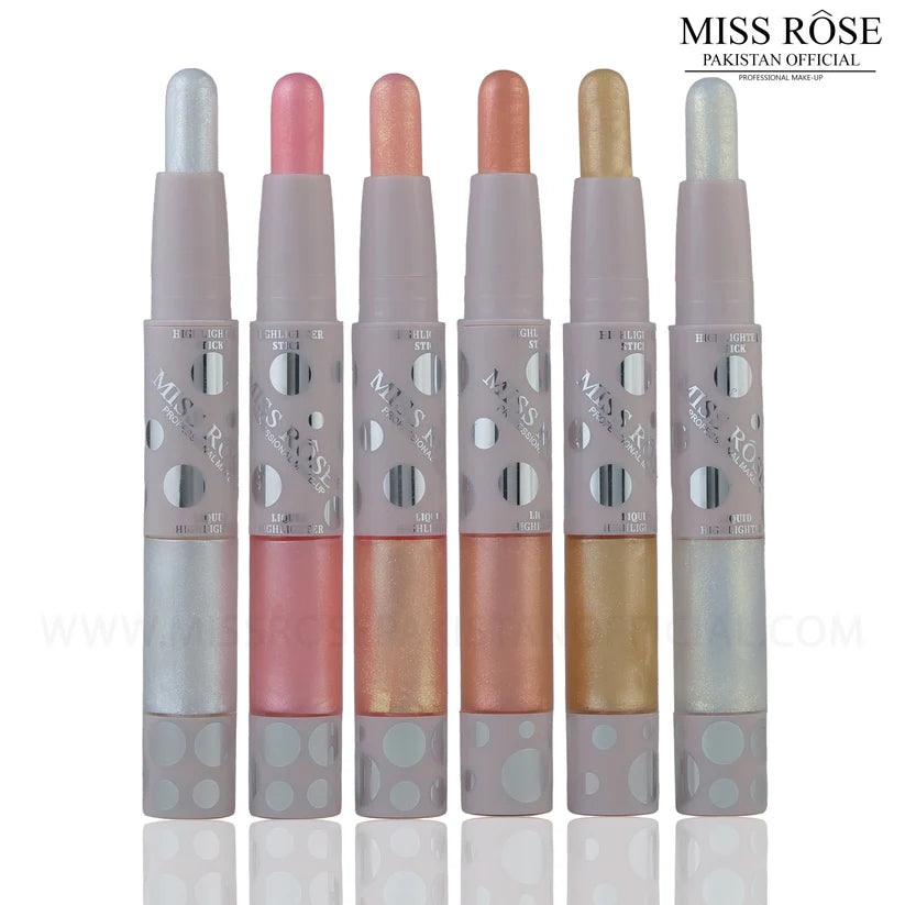 Miss Rose 2 in 1 Liquid and Stick Highlighter