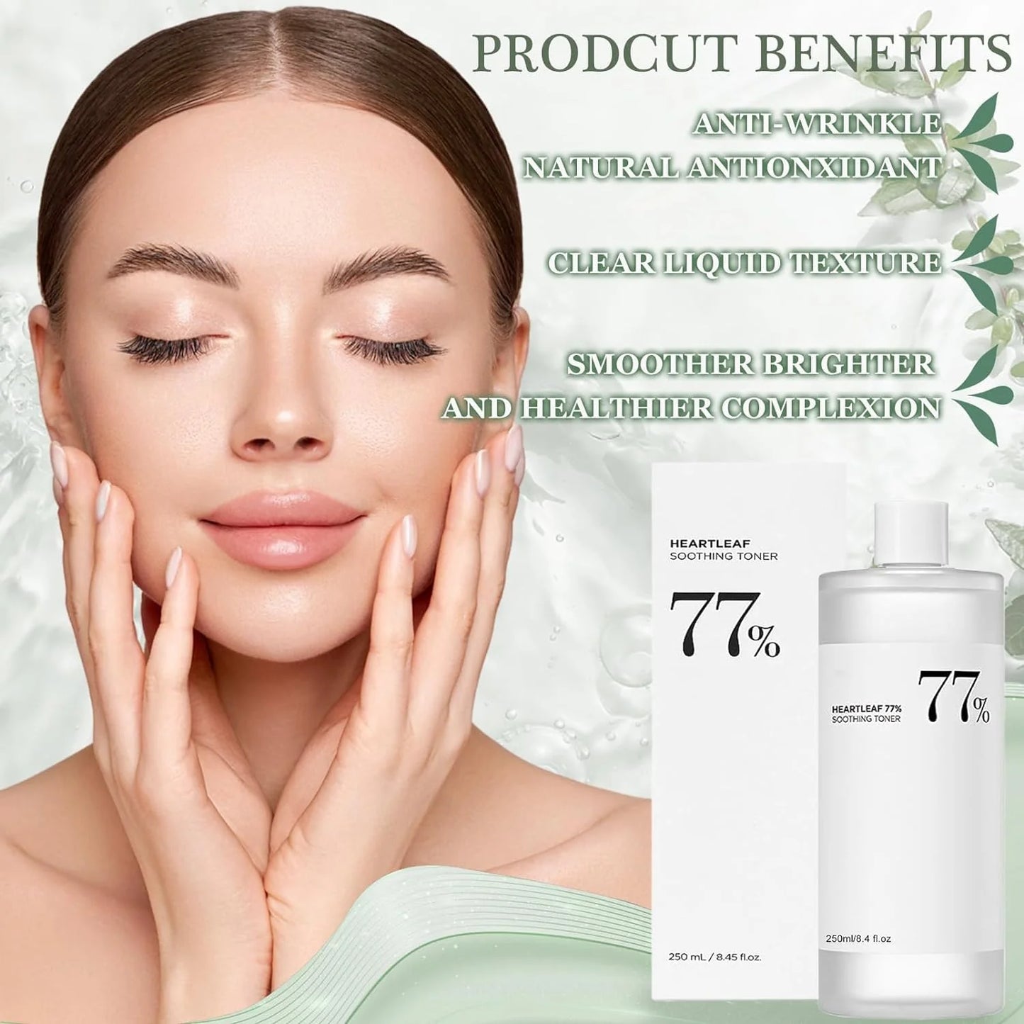 Anua Heartleaf 77% Soothing Toner 250Ml Big size