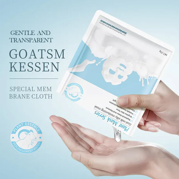SADOER Goat Milk Silky Moisturizing Face Sheet Mask