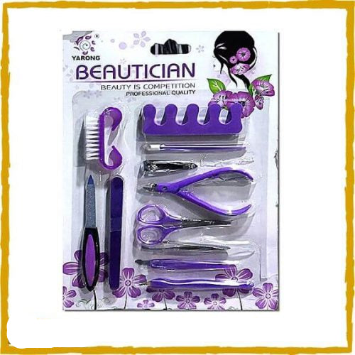 Salon Manicure Pedicure Kit and Nail Care Tools for Girls Beauty Accessories