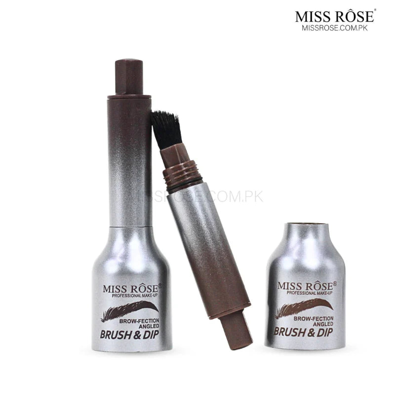 Miss Rose Brow Faction Angled Brush & Dip Eyebrow Gel