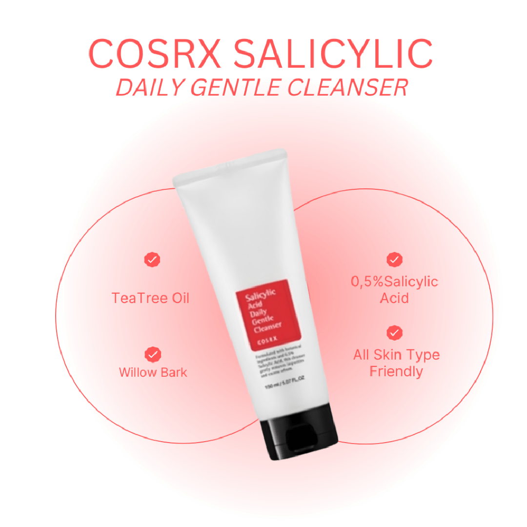 Cosrx Salicyclic Acid Daily Gentle Cleanser Limited stock 150 mL.