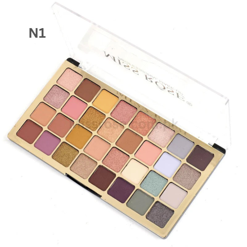 Miss rose 32 Color eye palette