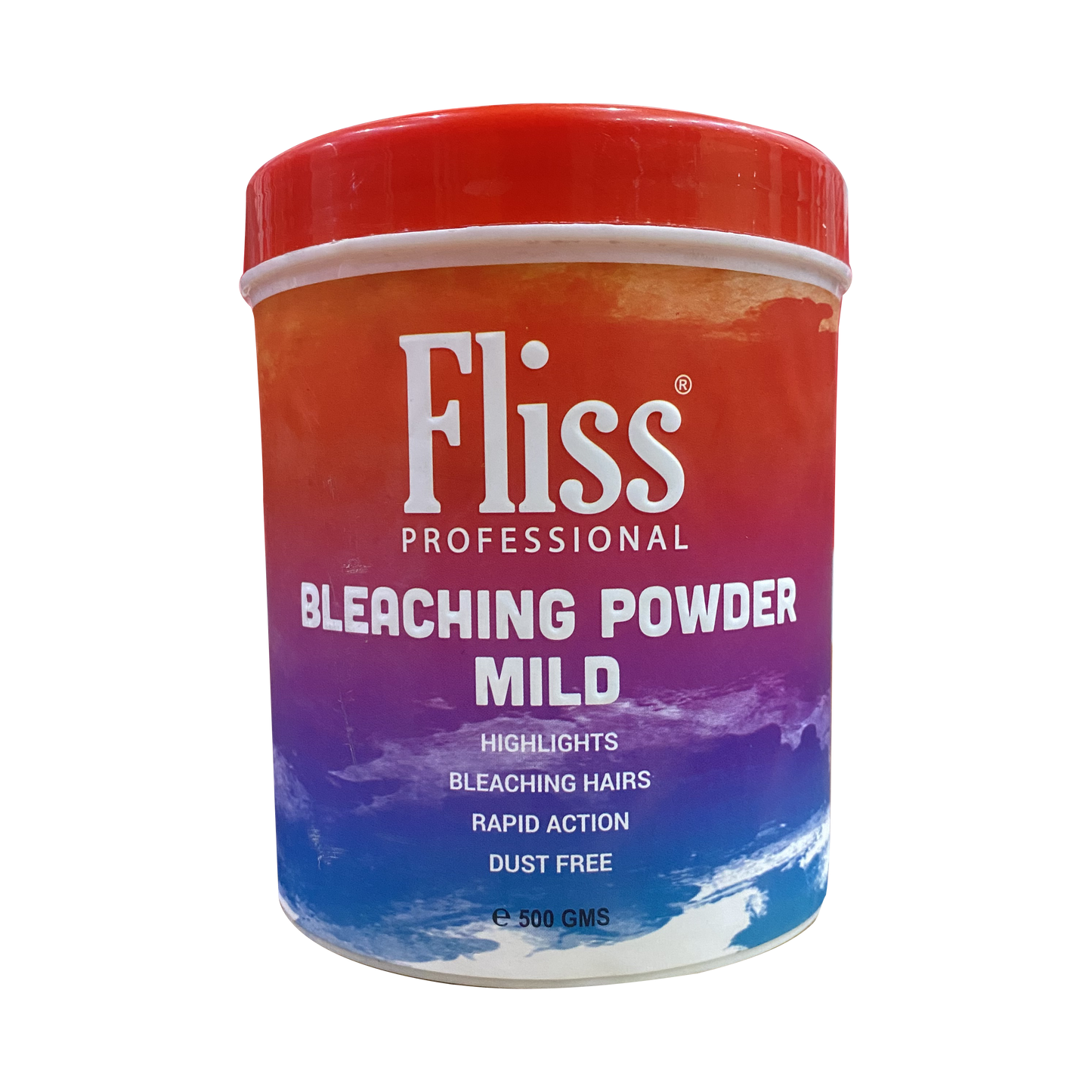 Fliss Keratin Bleach Set (Powder White (Mild) 500gms, Dust free powder 50gm)