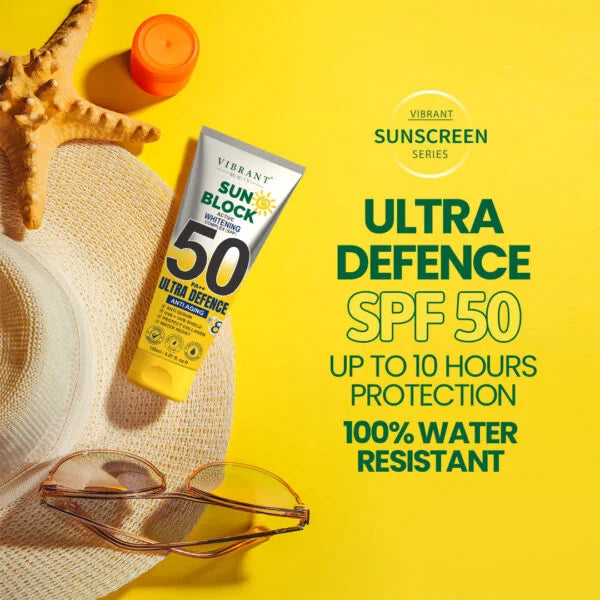 Vibrant Beauty Sunblock SPF50+ Ultra Defense (150ml)