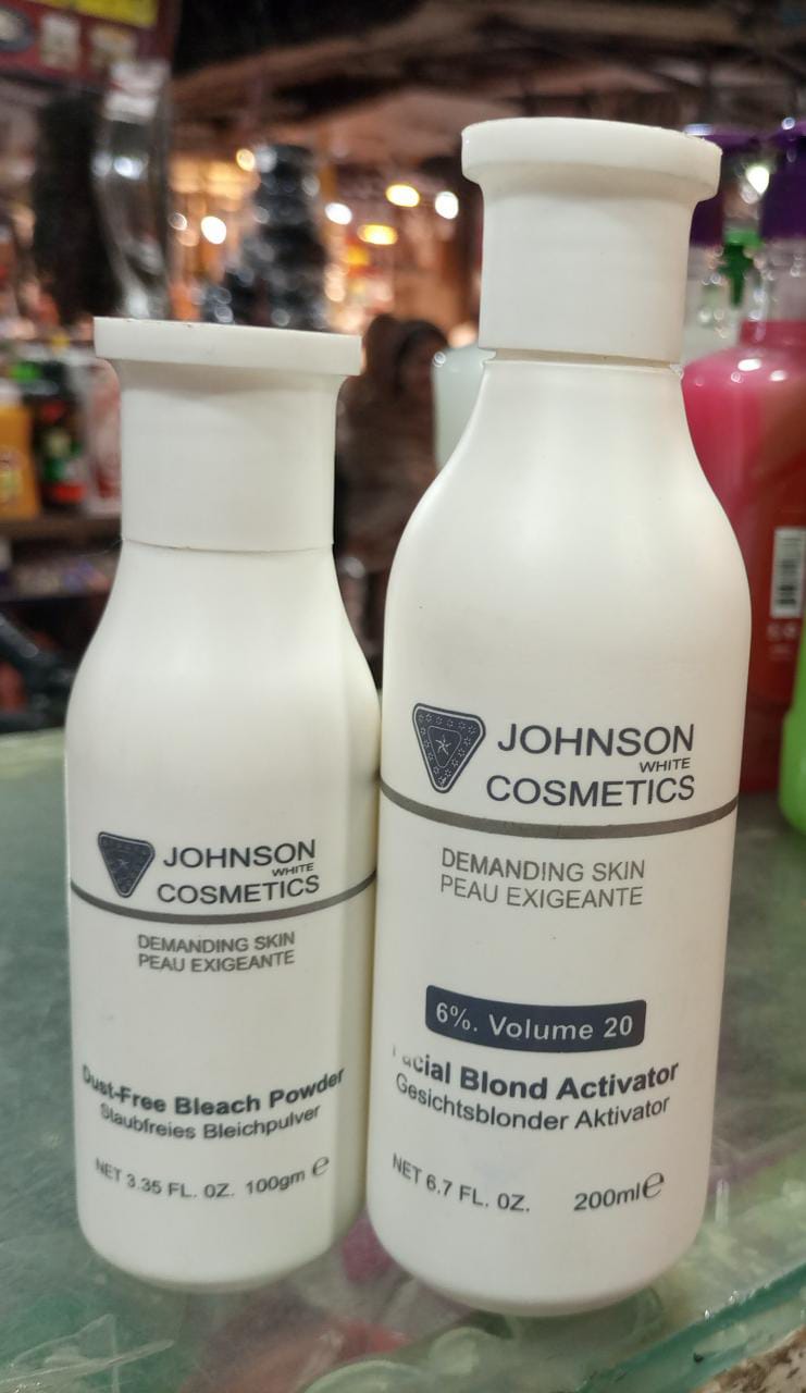 Johnson Whitening Bleach Polish Set (200ml+100ml)