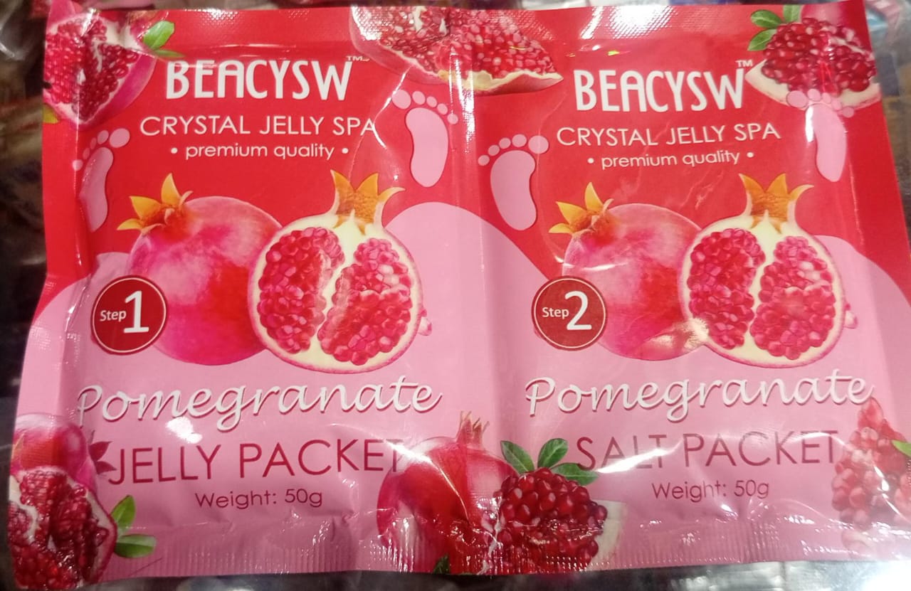Jelly Pedicure Foot Soak Packets