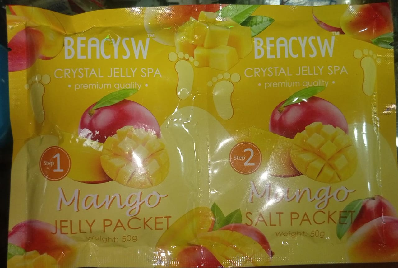 Jelly Pedicure Foot Soak Packets