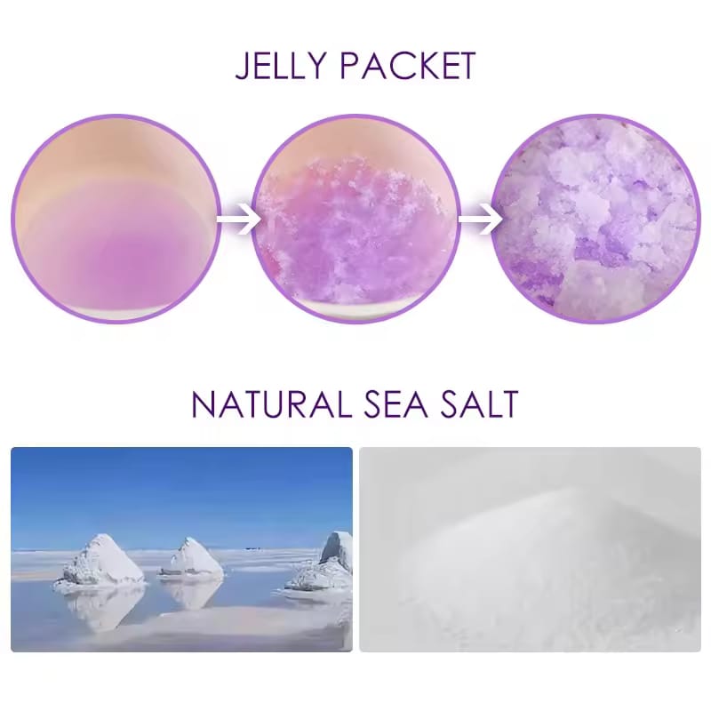 Jelly Pedicure Foot Soak Packets