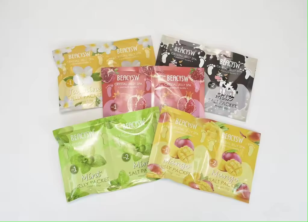 Jelly Pedicure Foot Soak Packets