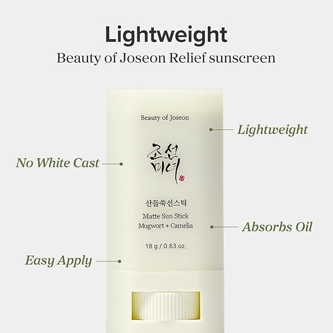 Beauty Of Joseon Matte Sun Stick Spf50+ 18g