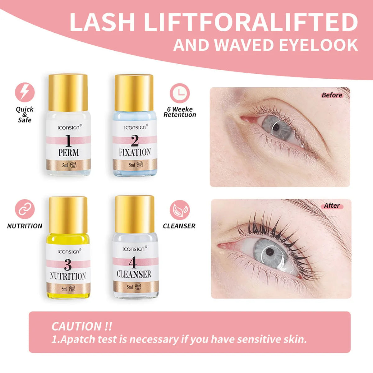 ICONSIGN Lash Lift And Tint Kit