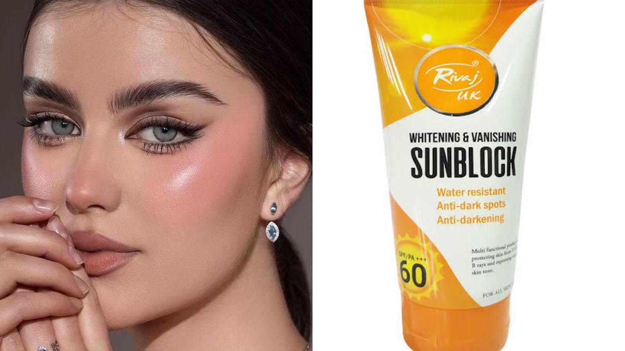 Rivaj Whitening & Vanishing SPF60 Sunblock 100ml – All Skin Type