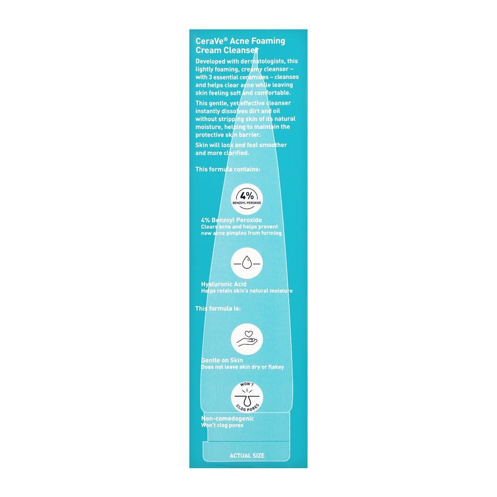 CeraVe Acne Foaming Cream Cleanser 150ml