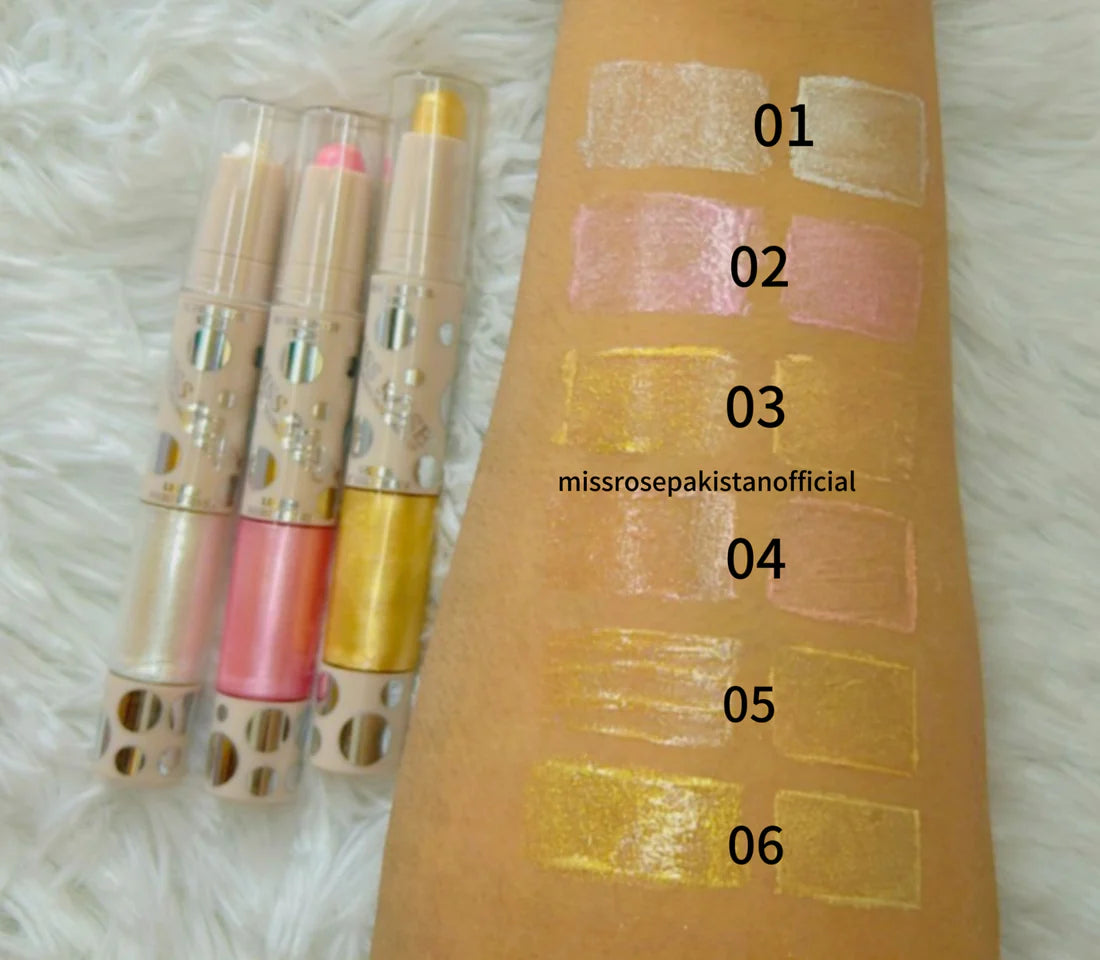 Miss Rose 2 in 1 Liquid and Stick Highlighter