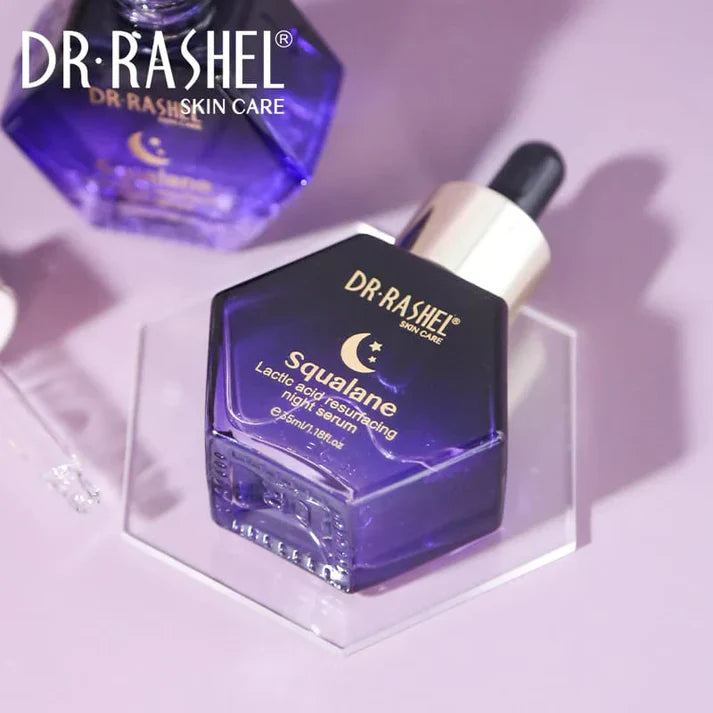 Dr. Rashel's Squalane & Lactic Acid Resurfacing Night Serum - 1%(35ML)