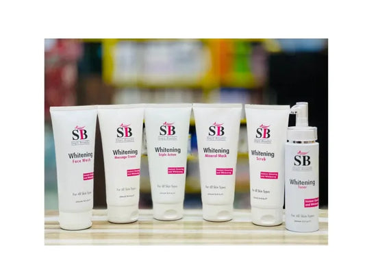 SB Whitening Facial Kit 200ml Each