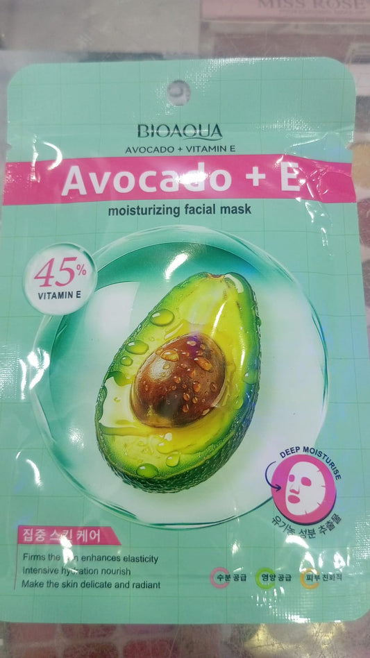 BIOAQUA Avocado Moisturizing Face Sheet Mask