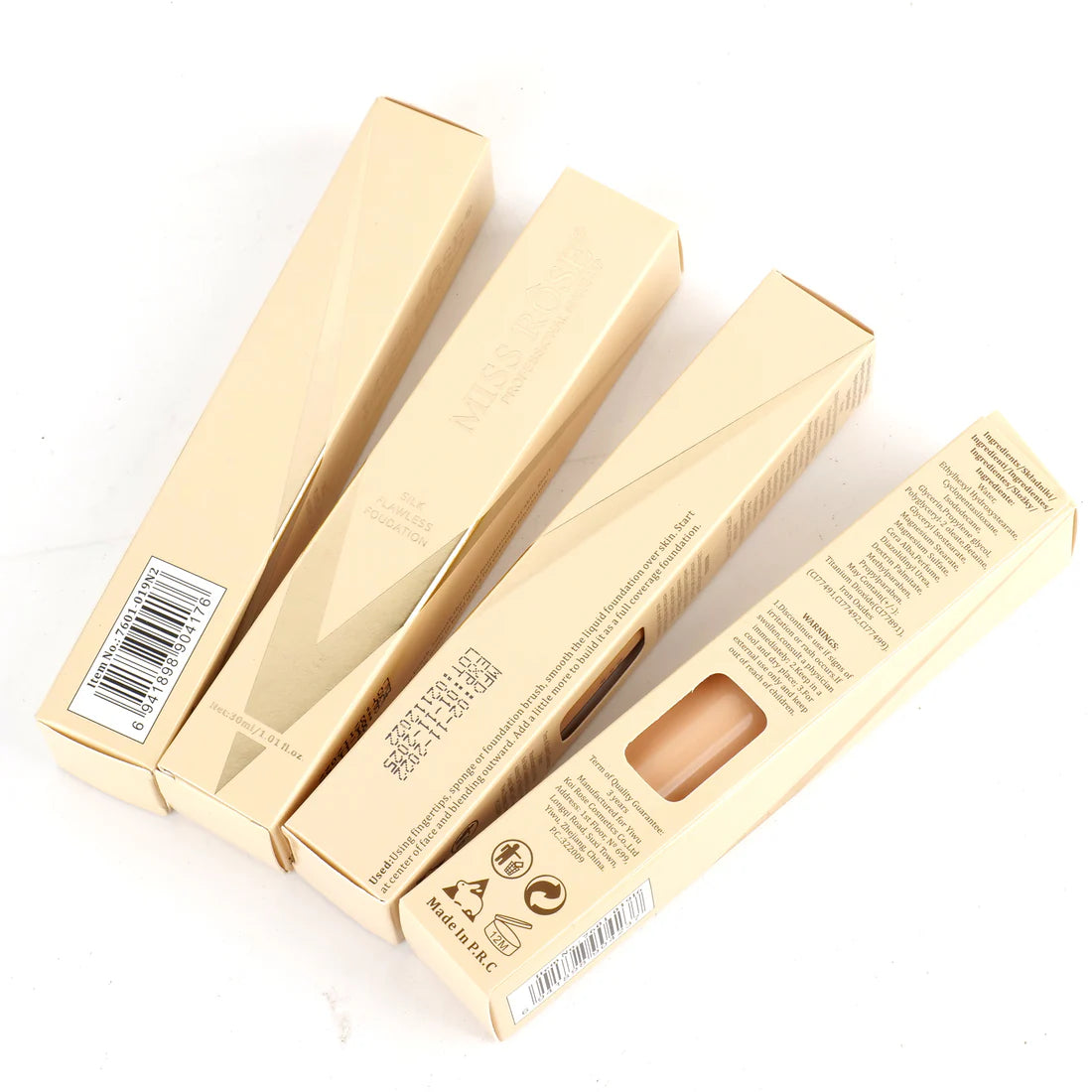 Miss Rose Silk Flawless Foundation 30ml