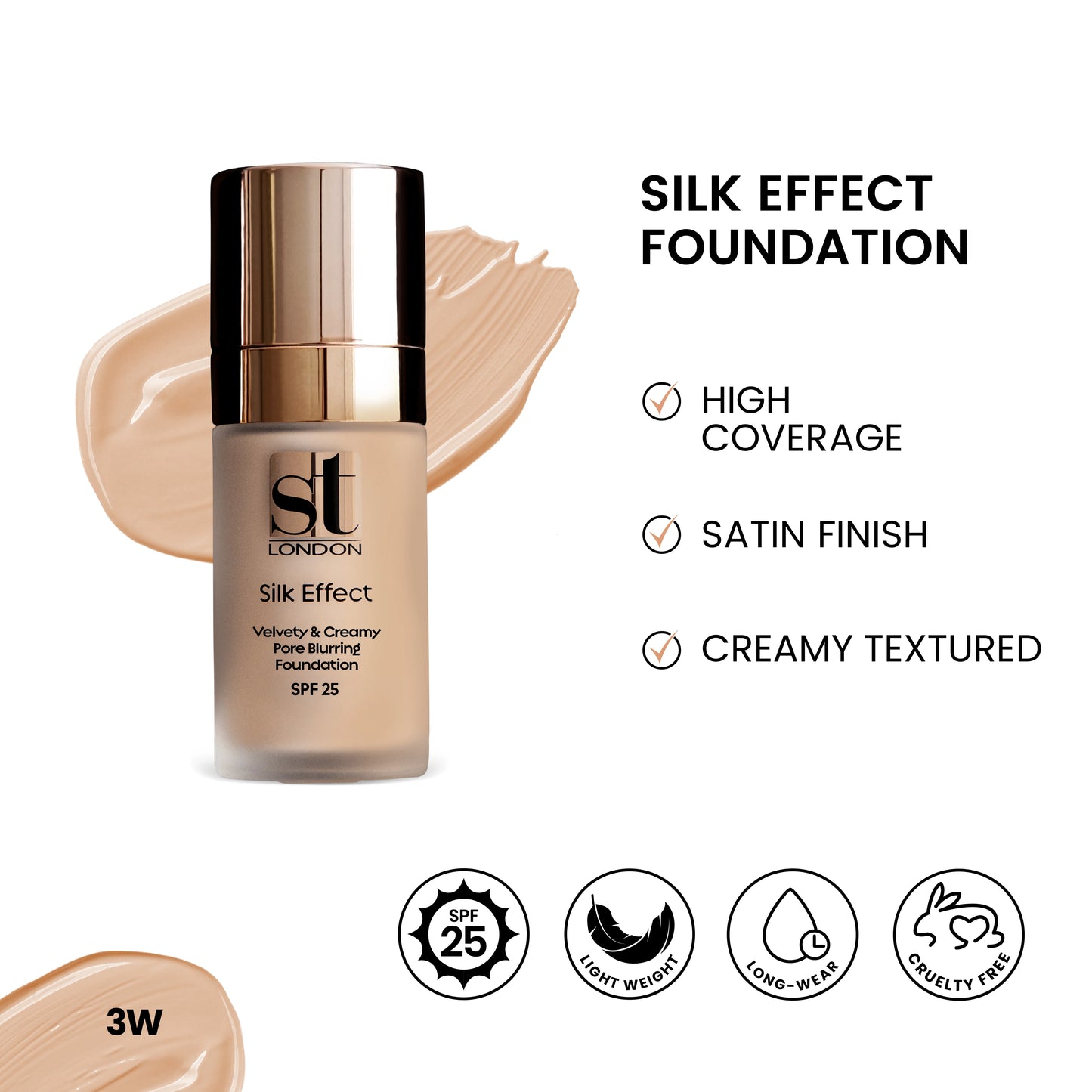 ST London Silk Effect Foundation -  30ml