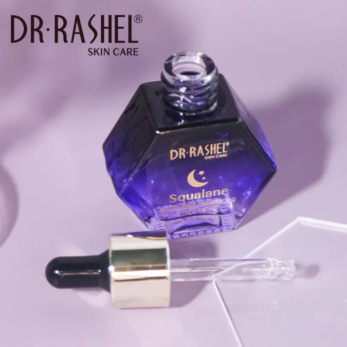 Dr. Rashel's Squalane & Lactic Acid Resurfacing Night Serum - 1%(35ML)