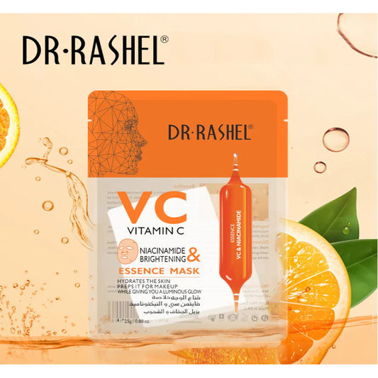 Dr. Rashel VC Vitamin C Niacinamide & Brightening Essence Mask 25g