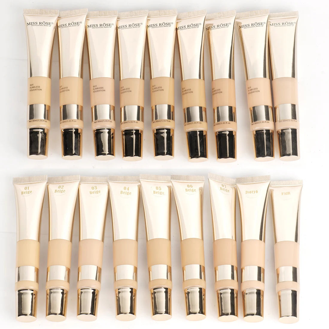 Miss Rose Silk Flawless Foundation 30ml