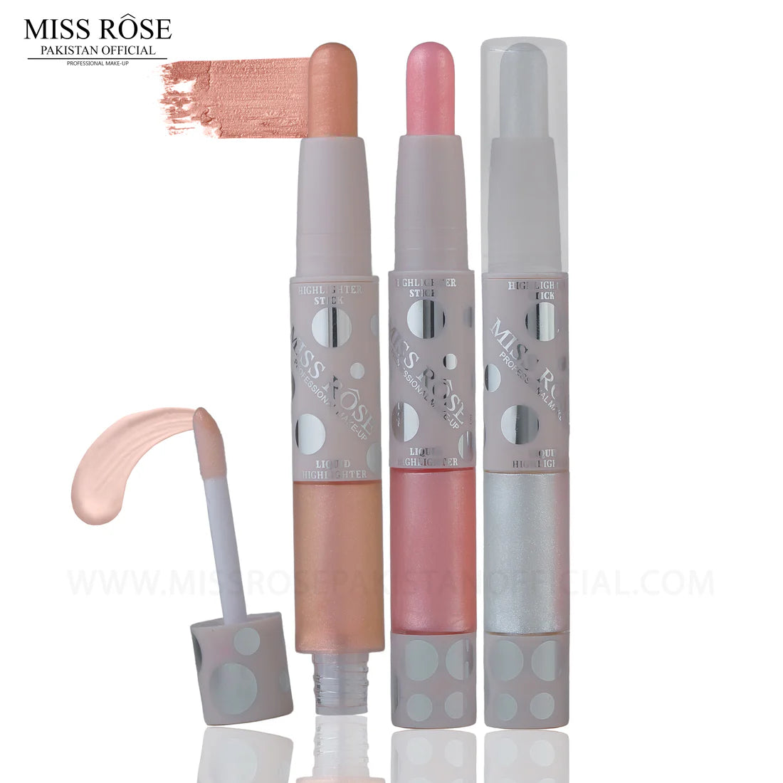 Miss Rose 2 in 1 Liquid and Stick Highlighter