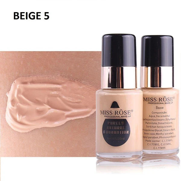 MISS ROSE Purely Natural Foundation 30ml