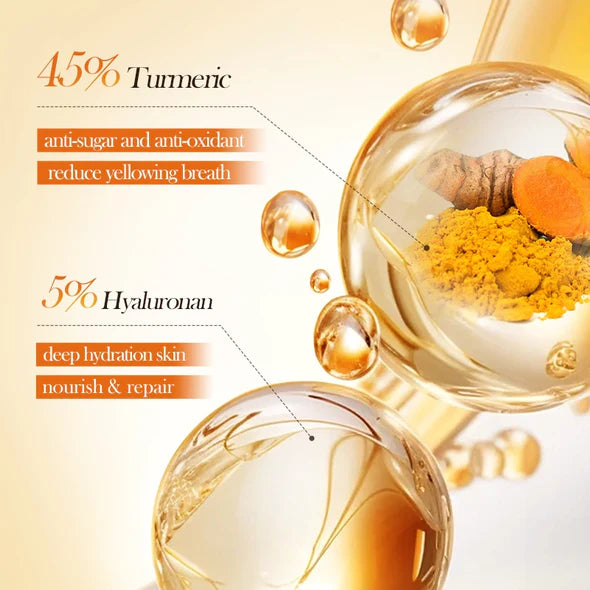 BIOAQUA Turmeric Anti-Oxidation Soothing Acne Facial Sheet Mask