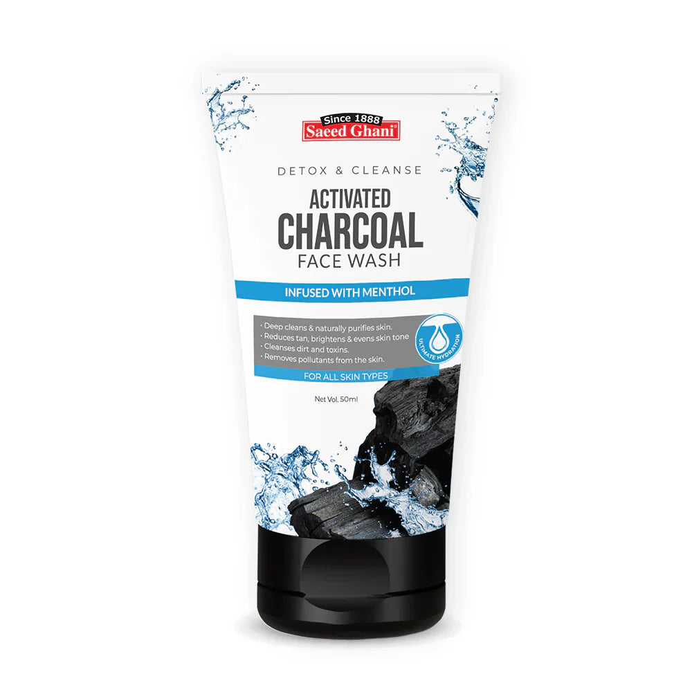 Saeed Ghani Activated Charcoal Face Wash 100ml