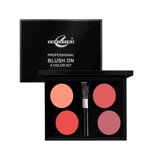 Christine Professional Blush-On 4 Color