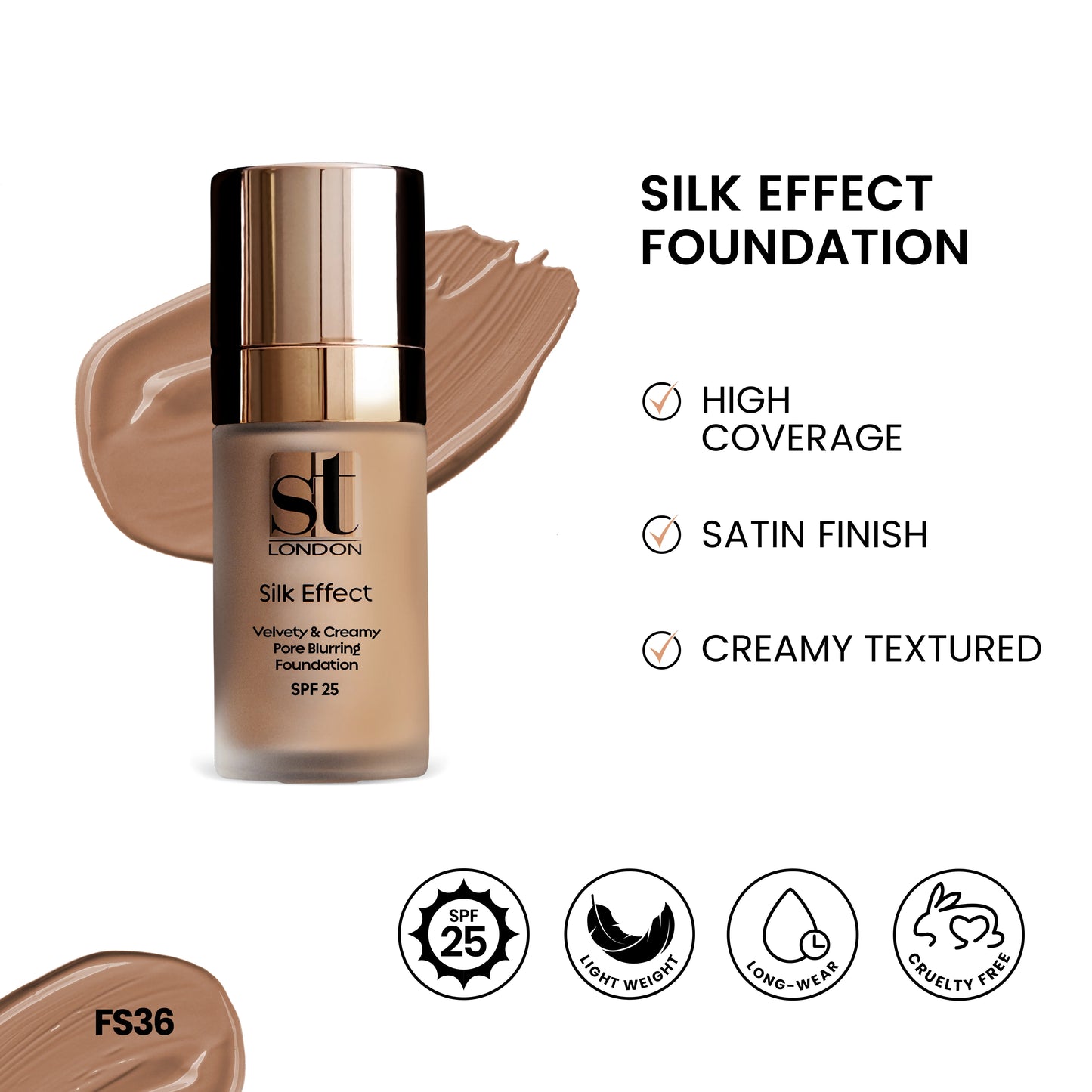 ST London Silk Effect Foundation -  30ml