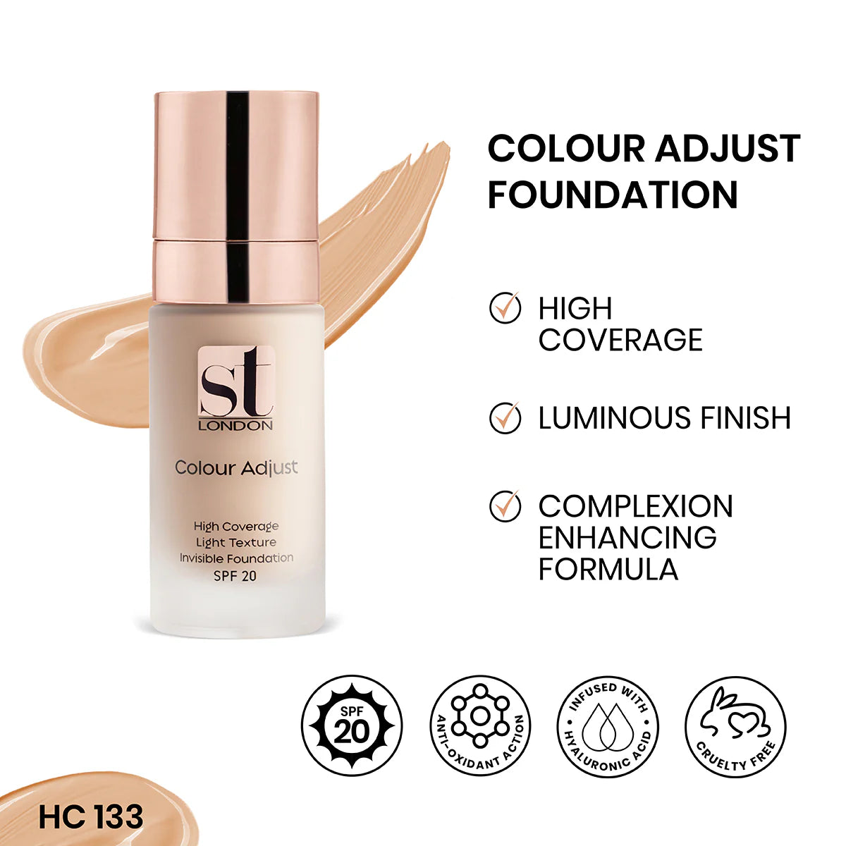 ST London - Color Adjust High Coverage Foundation