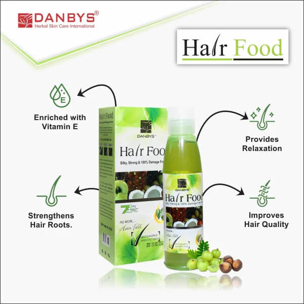 Danbys Hair Food Hair Treatment Oil 160 ML