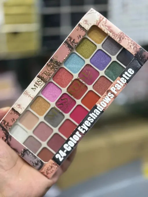 Miss Rose 24 delicate colors eyeshadow palette