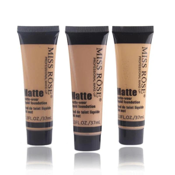 MISS ROSE Full Coverage Matte Foundation 37ml