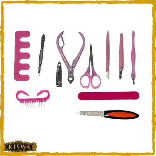 Salon Manicure Pedicure Kit and Nail Care Tools for Girls Beauty Accessories