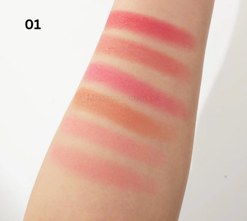 Miss Rose Rubik's Cube Matte Blusher – 6 Colors