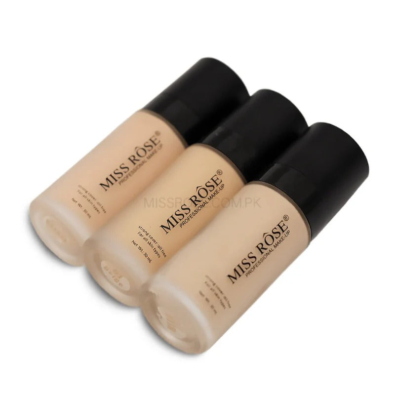 Miss Rose Strong Cover Oil Free Foundation 30ml