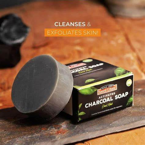 Saeed Ghani Charcoal Deep Cleansing Handmade Soap