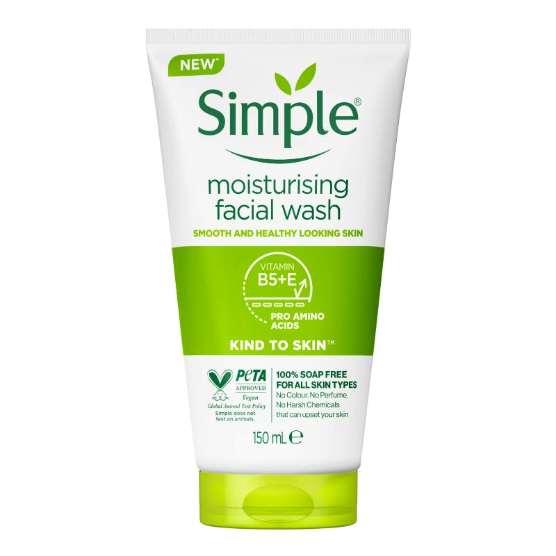 Simple Facial Wash Range for Sensitive Skin