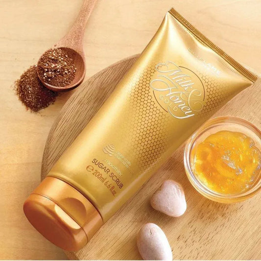Oriflame Milk and Honey Gold Smoothing Sugar Scrub (200 ML) - Original