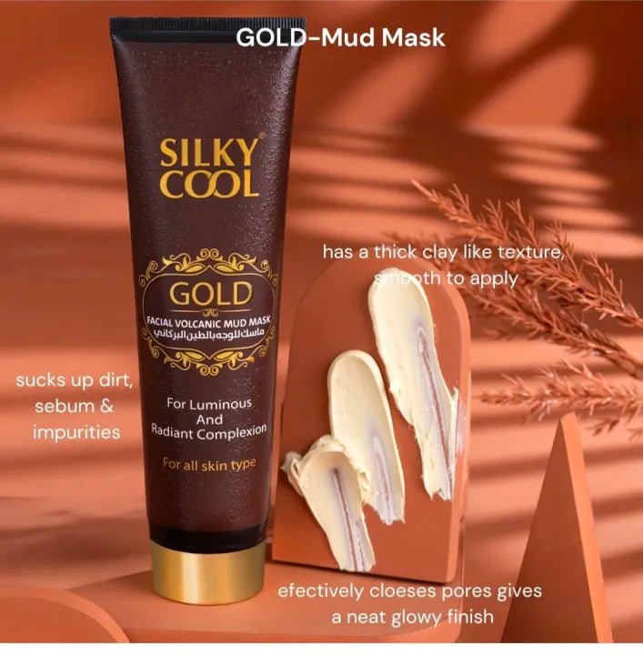 Silky Cool Gold Facial Kit /100ml