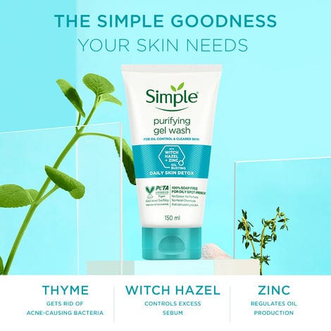 Simple Facial Wash Range for Sensitive Skin